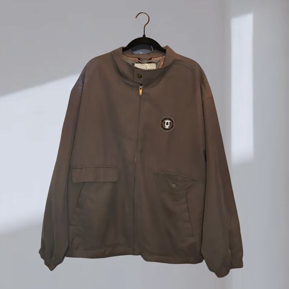 Cutter & Buck Zip-Up Jacket – Men’s XXL / Relaxed Fit (Taupe / Brown-Grey) - Picture 1 of 4